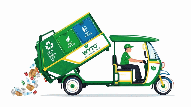 Electric Garbage Vehicle
